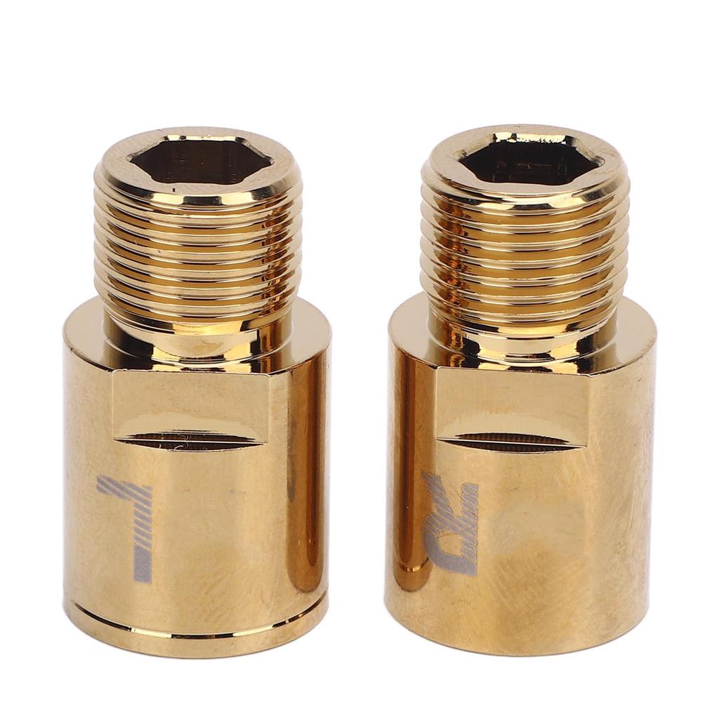 2Pcs Bike Pedal Extension Shaft Ti Alloy Protective Effortless Use Reduce Friction Bike Pedal Extend