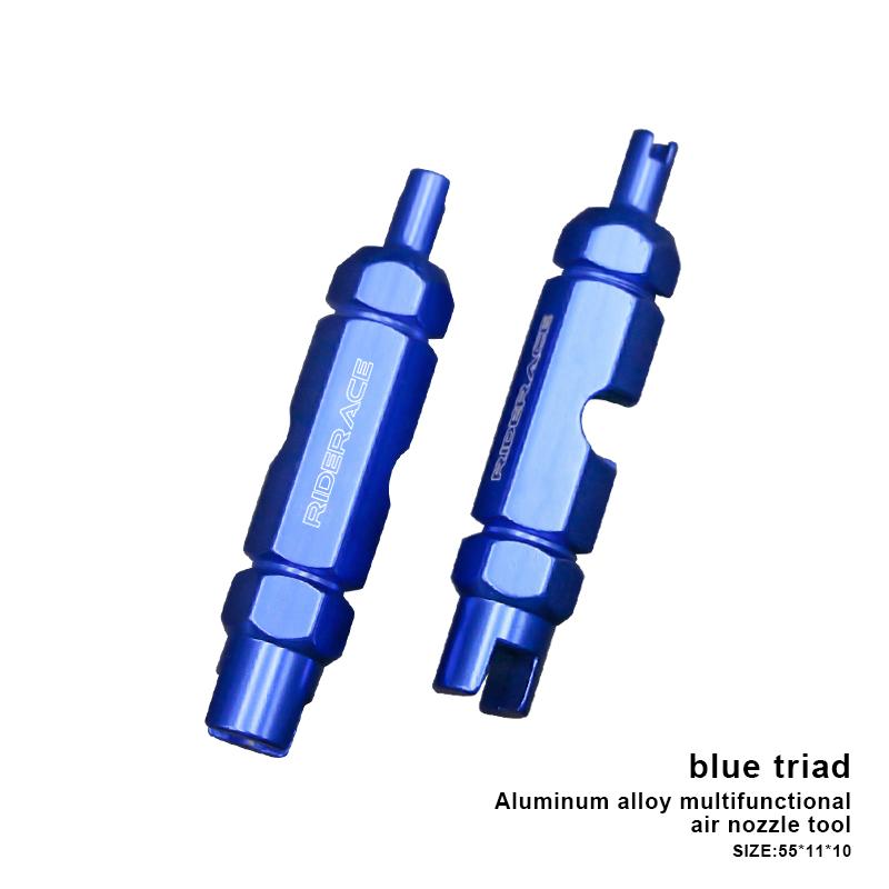 Bicycle Tire Nozzle Wrench MTB Valve Core Tool Cycling Double-head Portable Removal Disassembly Spanner Road Bike Repair Tools