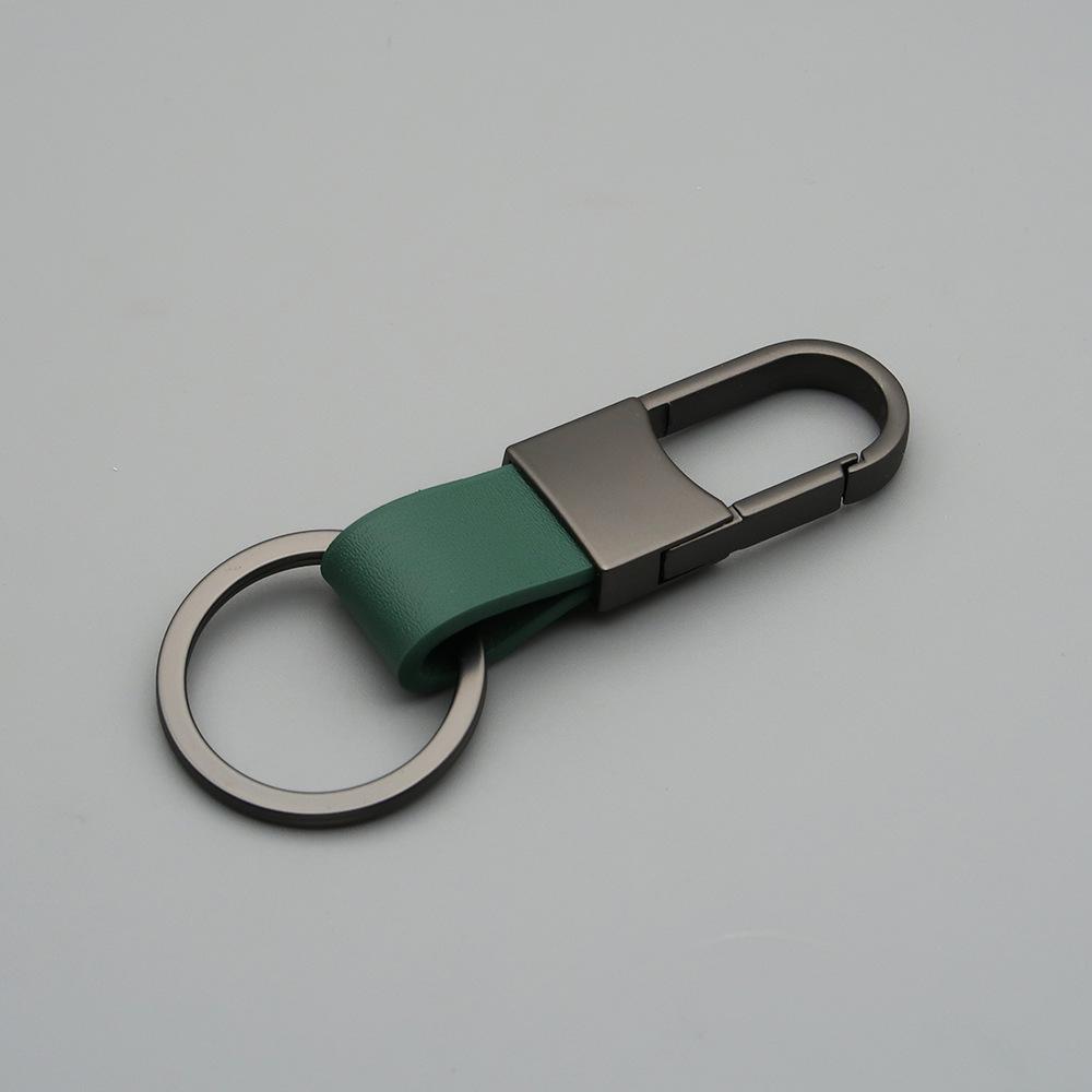 

Металлический и кожаный автомобильный брелок с настраиваемым логотипом с лазерной гравировкой