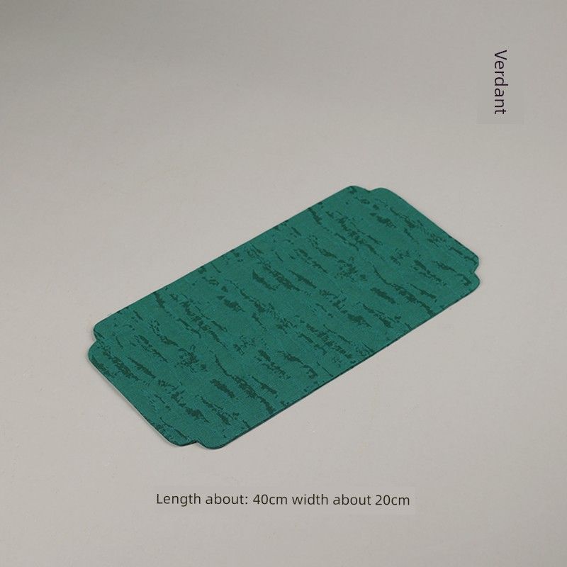 

Ткань Жаккард Мастер Мат Дзен Маленький Чайный Мат Сухой Налив Чайный Мат Маленькая Дорожка на Стол Водонепроницаемый Чайная Комната Классные Чайные Церемониальные Принадлежности Verdant