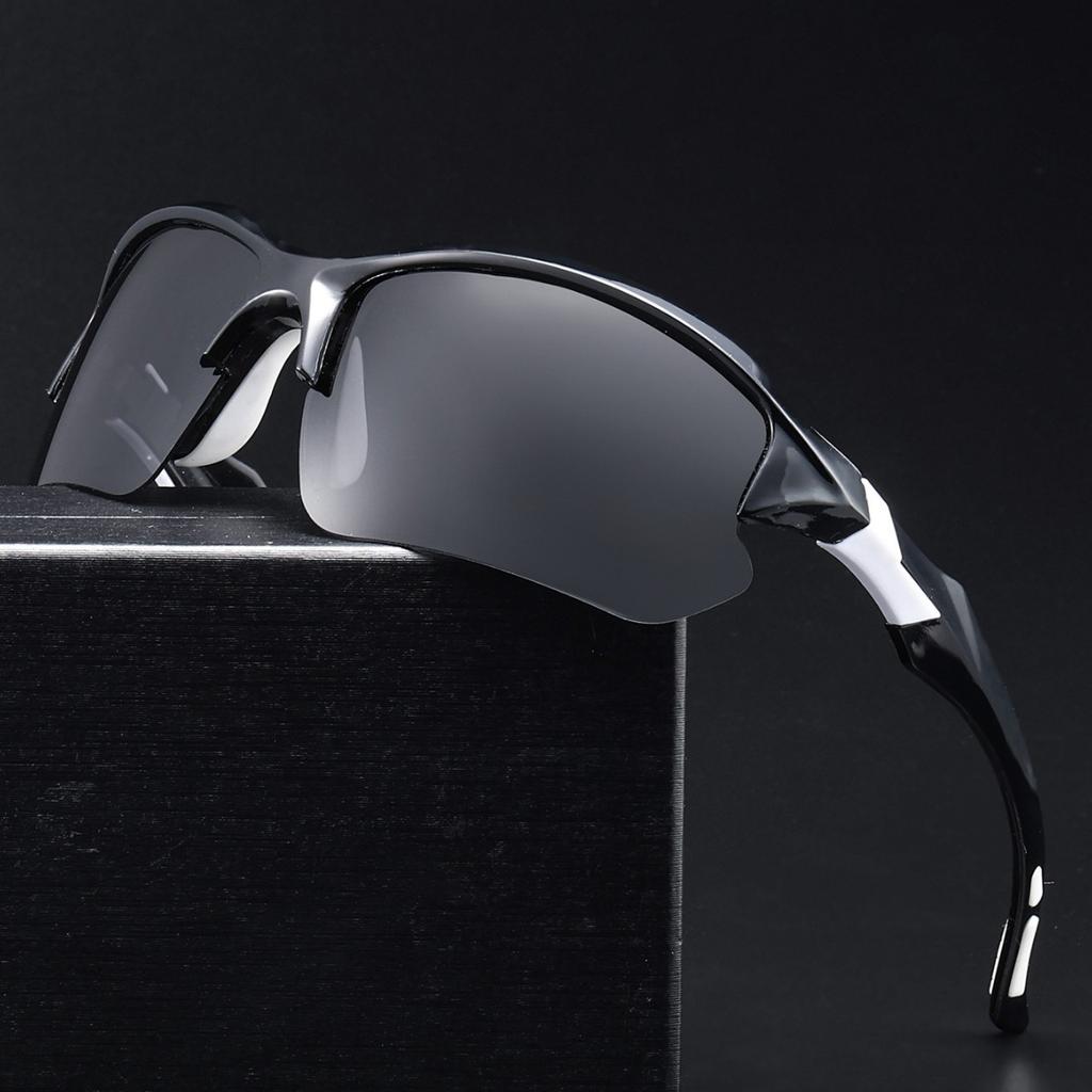 New Men'S Trendy Cool Glasses Retro Men Women Outdoor Sports Fishing Shades Light Blocking Driving Cycling Glasses Uv400 Eyewear