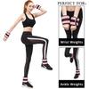 1Pair Adjustable Ankle Weights For Women Men,(0.5Kg / 1Kg Each Pack) Modularized Leg Wrist Weight Straps For Yoga,Running,Gym