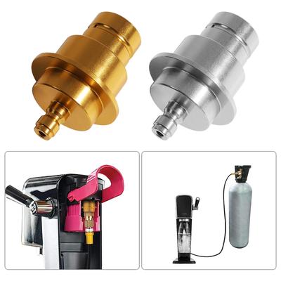 Adattatore Rapido in Alluminio Adattatore a Connessione Diretta Gasatore d'Acqua per Sodastream DUO/TERRA