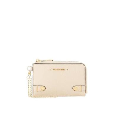 Samantha Vega Women's Billfold with Belt Clasp, Multi-Purpose Case, Off-White