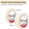 Ruban de Masquage à Usage Général 50mm x 50m | 2 Rouleaux pour les Travaux de Masquage et de Décoration de Peinture D'intérieur[719]