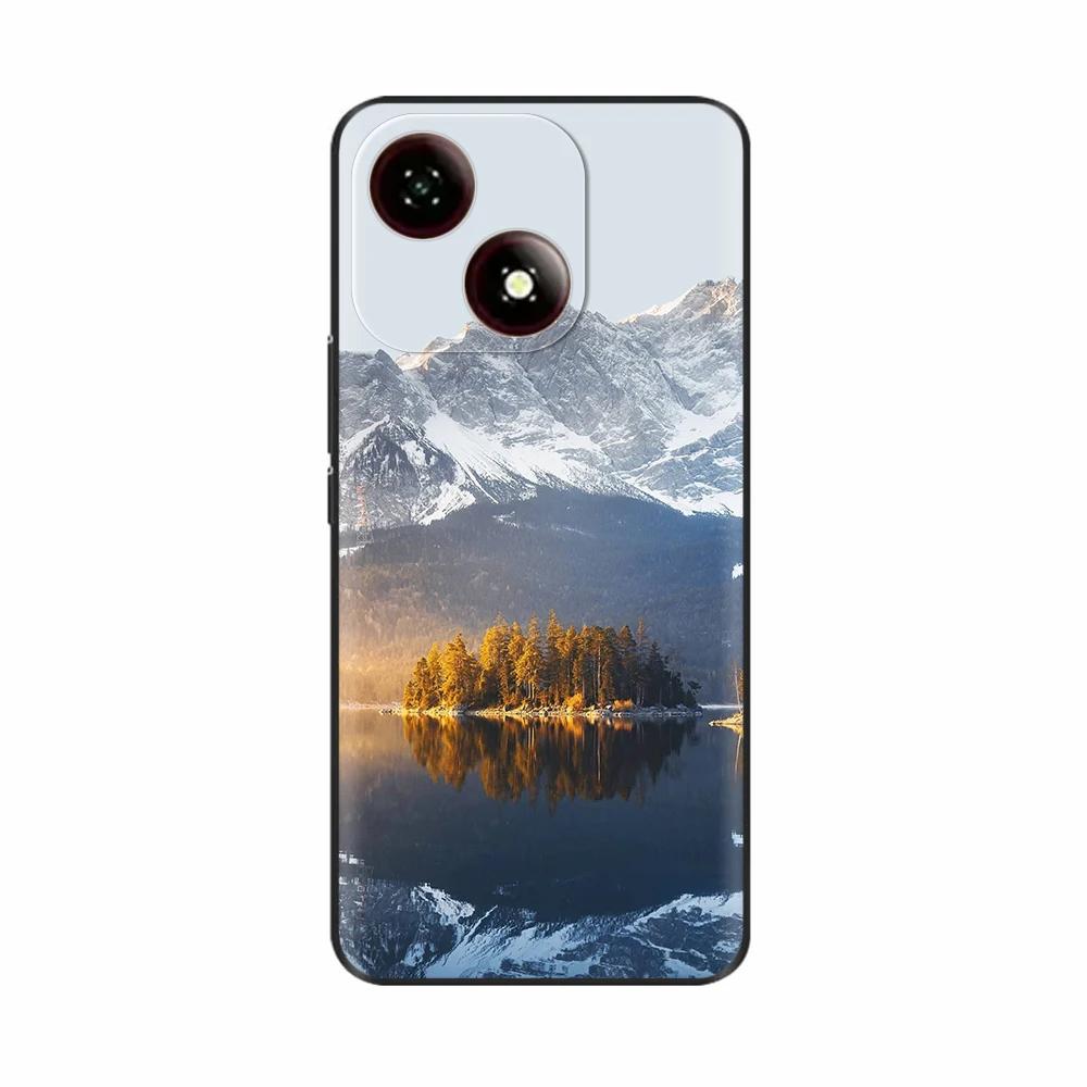 Stoßfeste Hülle für ZTE Blade A35e Z2466 Hülle Cartoon Silikon Stoßfänger Weiche Handyhülle für ZTE Blade A35 A35e A55 A75 Rückseite