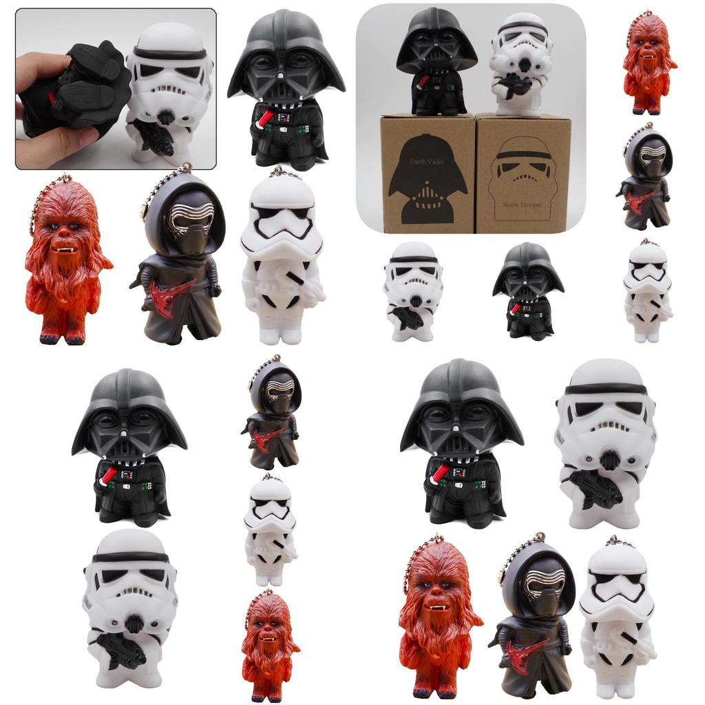 Darth Vader Figure Stormtrooper Kylo Ren Chewbacca Toys Gifts Men Boys