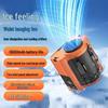 Portable Rechargeable Waist & Neck-Hanging Fan - Strong Wind, Outdoor Cooling Clip-on