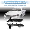 1 Pair Front Left Right Bumper Bracket for Honda Accord 2018- 71193-TVA-A01