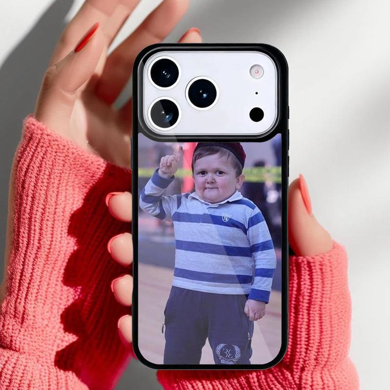 Cute Funny Hasbulla Bumper 16 Phone Case for iPhone 17 16 15 14 13 Pro Max Back Cover for 12 11 Pro Coque