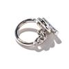 Personalized Retro Women's OT Buckle Ring - Simple Hip Hop Punk Rock Index Finger Accessory