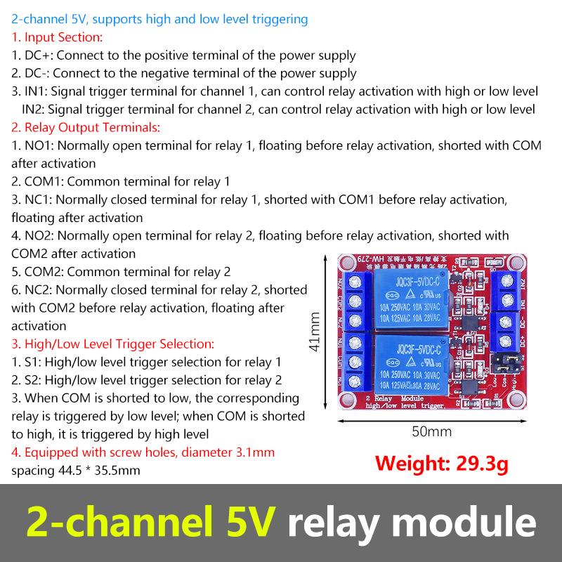 1 1 1 6 8 Channel Relay Module 1V 11V 11V Optocoupler Isolation Relay Board For Arduino