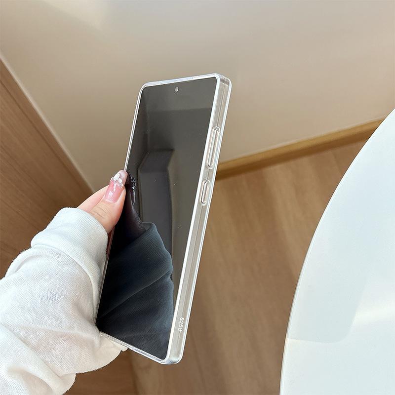 Japanese Fresh Ins Style Mobile Phone Case for Samsung S25ultra Flower Pearl S24plus Glitter Powder S23