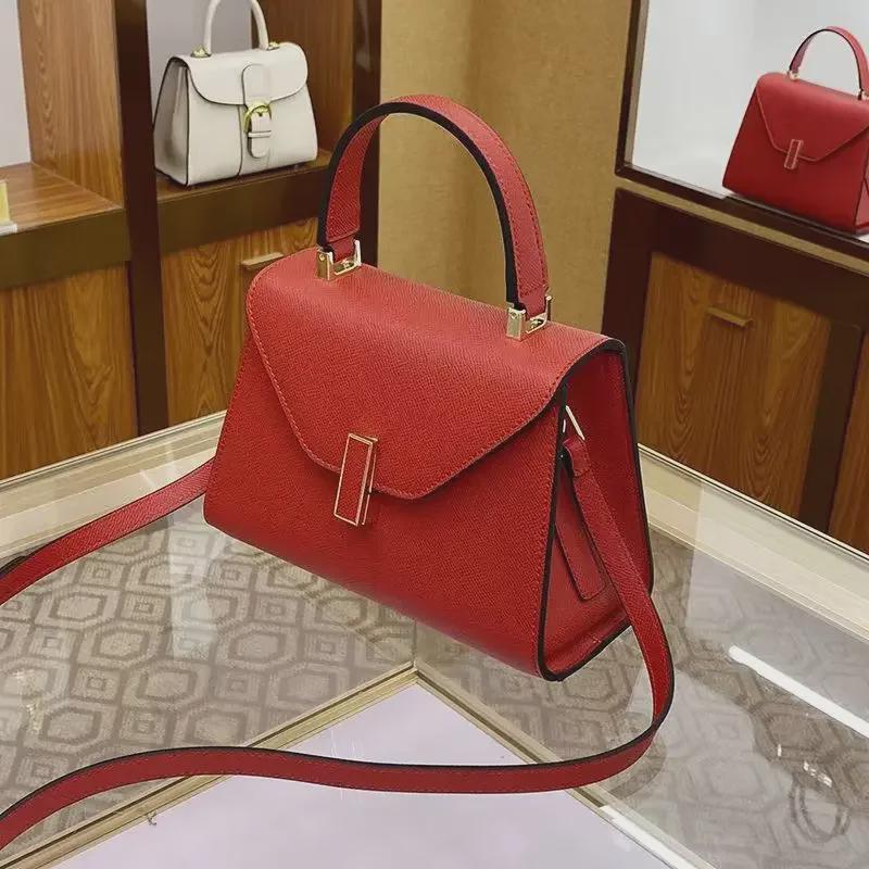 Geantă de mână de damă 2025 Rose Story din piele naturală de înaltă calitate și geantă de umăr tip messenger