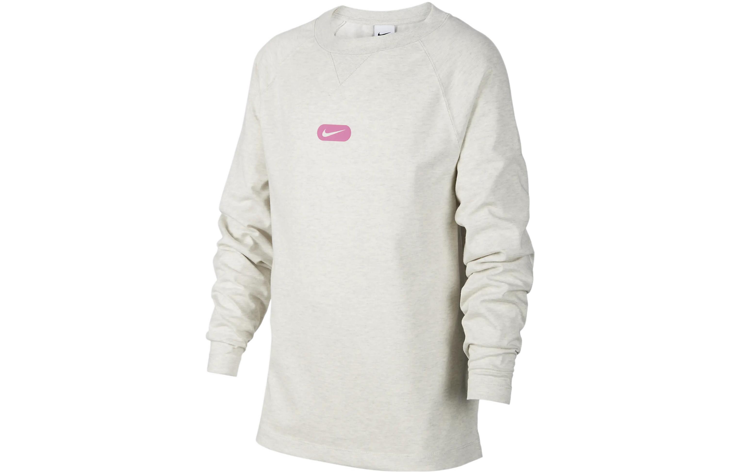 Nike Sweatshirt Dri FIT Athletics Light Bone Kids DX5372-072 XL