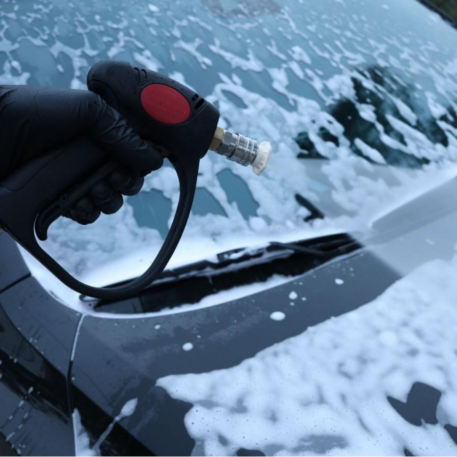 Universal High-Pressure Car Wash Spray Gun and Foam Cannon Set with 1/4" Quick Connect