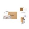 COACH Tabby Polished Pebbled Leather God Of Wine Bag , Shoulder Bag , Crossbody Bag Medium Women's White (Unisex) Shoulder Bags 73995 B4EB1