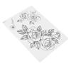 Temporary Tattoo Sticker Arm Chest Back Leg Waterproof Women Flower Tattoo StickerTH-396