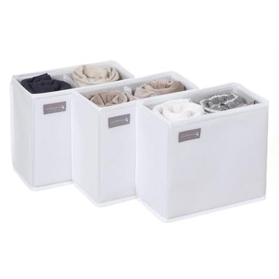 Mayuyam Case with For Thick Clothes and Bath Set of Drawer Breathable Can Be Used Either Vertically or Cardboard Storage Storage Toilet Paper