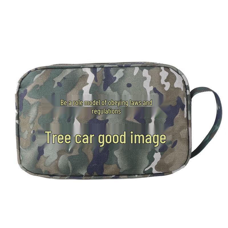Ink Pattern Versatile Travel Document Bag