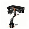 Portable Car Organizer Tray Attachable Storage Rack Car Accessories Car Cup Holder Tray  Eating