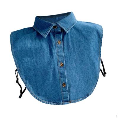 Abnehmbarer Kragen für Damen, Halbes Hemd Top Kleidung Kleid