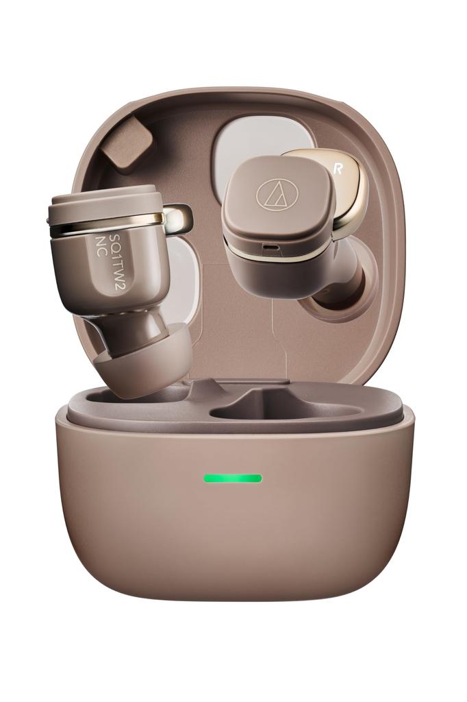 Audio-Technica ATH-SQ1TW2NC Wireless Earbuds