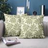 1 Pieces -2D Flat Printing Leaf Patterned Cushions for Home Decor Polyester Pillowcase Sofa Decorative Cushion Cover
