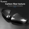Carbon Fiber Style Rear View Mirror Sticker for Subaru Crosstrek 2023 2024 ABS Decor