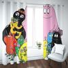 Barbapapa Cartoon Curtain Bedroom Window Animation Blackout Children Room Fashion Style Home Decoration