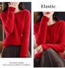 Women's 100% Pure Wool Knit Loose Hoodie - Autumn/Winter Collection