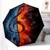 Flame & Water: The Symbol of Music - Vibrant Artwork for Your Space Umbrella Day Gift Y284