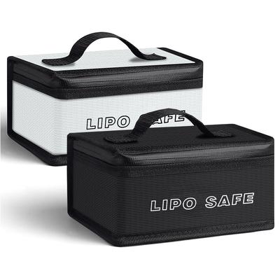 Bolso de Seguridad para Baterías Bolsa de Carga Ignífuga Bolsa a Prueba de Explosiones Bolsa Protectora Segura para Baterías Lipo Gran Capacidad Para Almacenamiento de Lipo