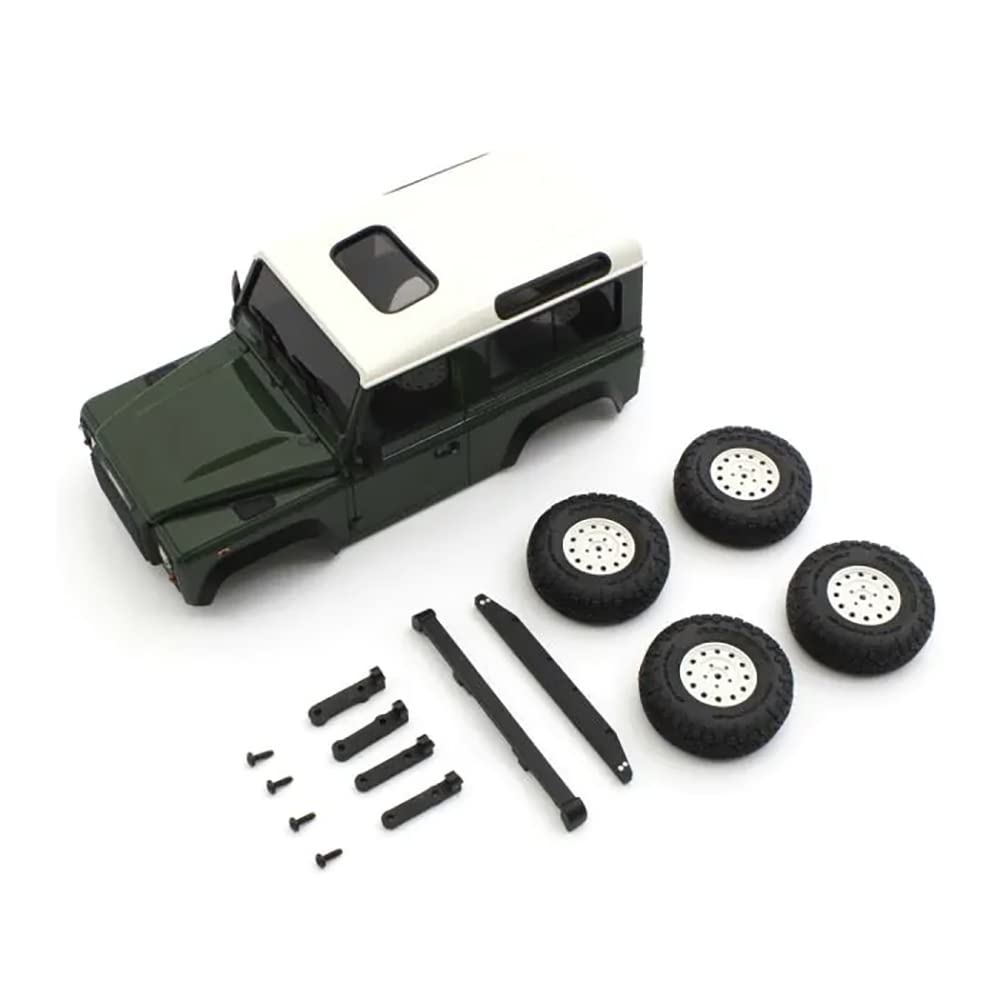 

Kyosho BS Land Rover Defender 90 C Зелений MXBT09GR MX-01