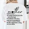 Happy Mothers Day Graphic T Shirts Unisex Trendy Mama Hearts Tshirt Design Mothers Day Gift Tee Mother Noun Letter Print Clothes