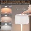 Lampe de table LED sans fil - NETTLIFE - Modèle tactile - 3 températures - Intensité variable - Batterie USB