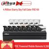 Dahua 4MP PoE Outdoor Night Vision NVR Security Camera Kit CN plug (adapter included)