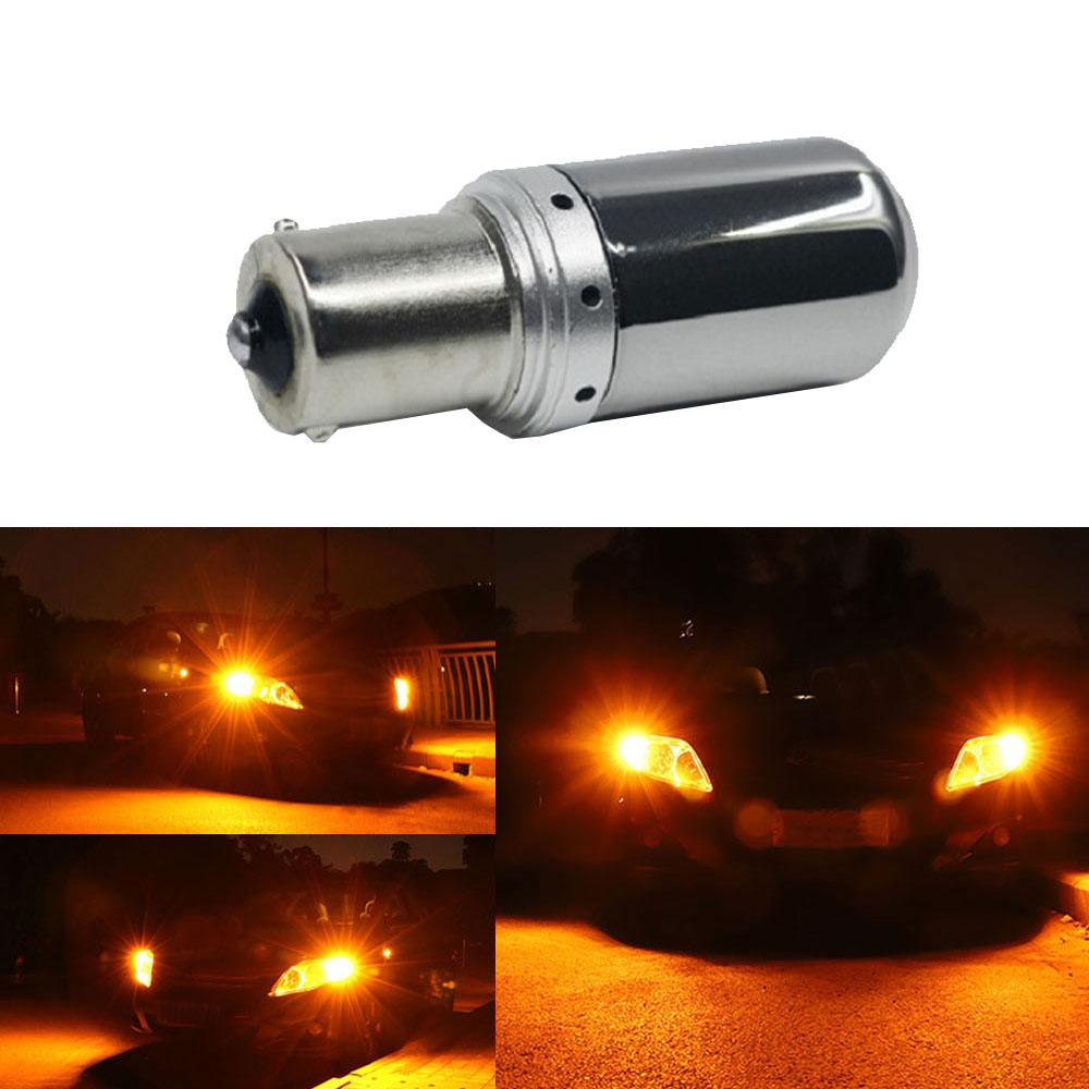 1Pc Car Canbus 1156 BA15S P21W BAU15S PY21W 7443 T20 7440 W21W LED Bulbs 3014 144smd Universal Turn Signal Lights Brake Lamp