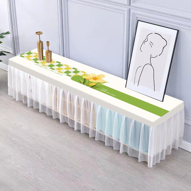 

Покрывало Все включено Скатерть для журнального столика Гостиная Тканевое рукоделие Кружево Прямоугольная Накидка на обеденный стол Полотенце Ткань для чайника Подушка Пылезащитный чехол Blooming Golden branches 35*120cm droop 40cm