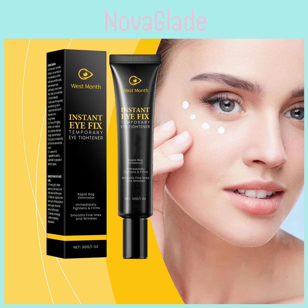 West Month Moisturizing Eye Cream With Hydrating Formula For Fine Line Reduction And Skin Improvement