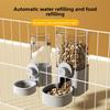 Cat Hanging Type Pet Water Dispenser Dog Drinking Supplies Hanging Cage Dog Basin Cat Bowl Automatic Feeder