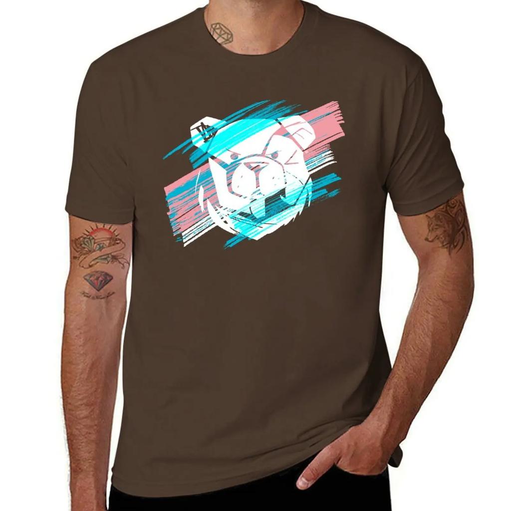 ROBUST BEAR TRACES 08 TShirt man t shirt sports fans kawaii clothes vintage t shirts clothes for men