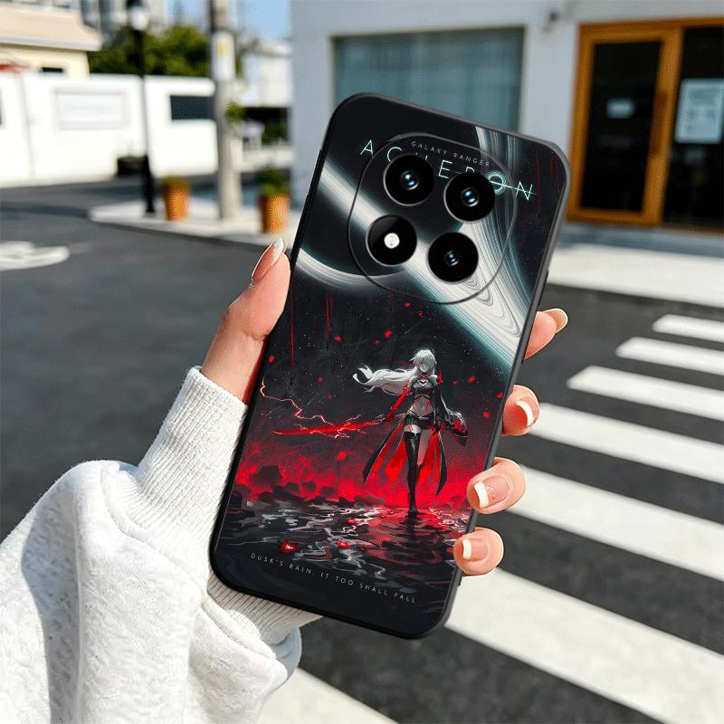 Honkai Star Rail Acheron Soft Phone Case for Xiaomi Redmi Note 12 13 14 15 Pro Plus 11 12S 11S 11T 10 4G Black Cover Back Shell