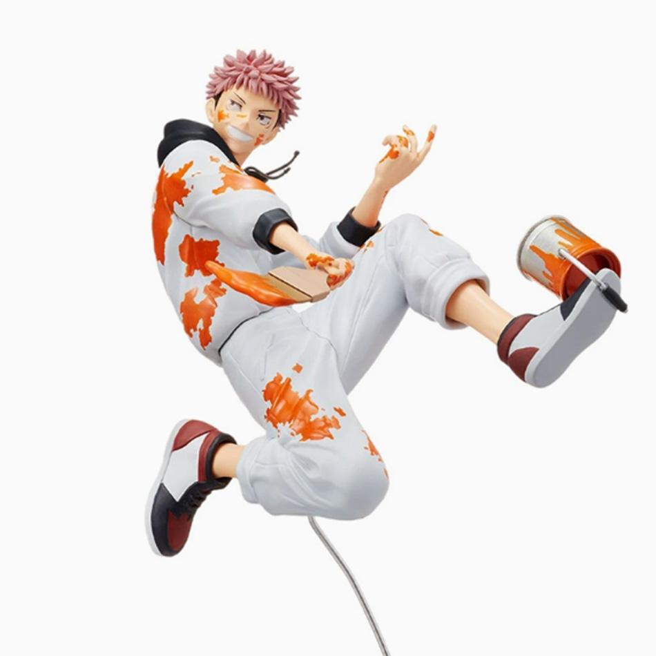 Anime Merch Figure The Jujutsu Kaisen Satoru Gojo Fushiguro Inumaki Itadori Graffiti x Battle Ver. Action Figure PVC Model Toys
