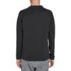 Nike Solid Color Crew Neck Long Sleeve Sweatshirt with Large Pocket Men Tops Black 805140-010