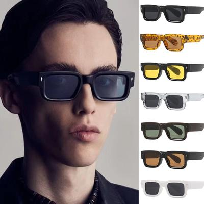 New Fashion Women Men Square Sunglasses Luxury Brand Designer Small Rectangle Sun Glasses Ladies Outdoor Travel Eyewear