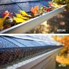 DIY Gutter Guard Mesh Plastic Gutter Mesh Cover  For Gutter Downspout And Drain
