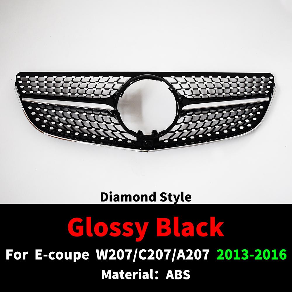 Kühlergrill Stoßstangen Grille für Mercedes Benz W207 C207 A207 E-Klasse Coupe 2009-2016 wie E200 E260 E320 E350 E400 E500