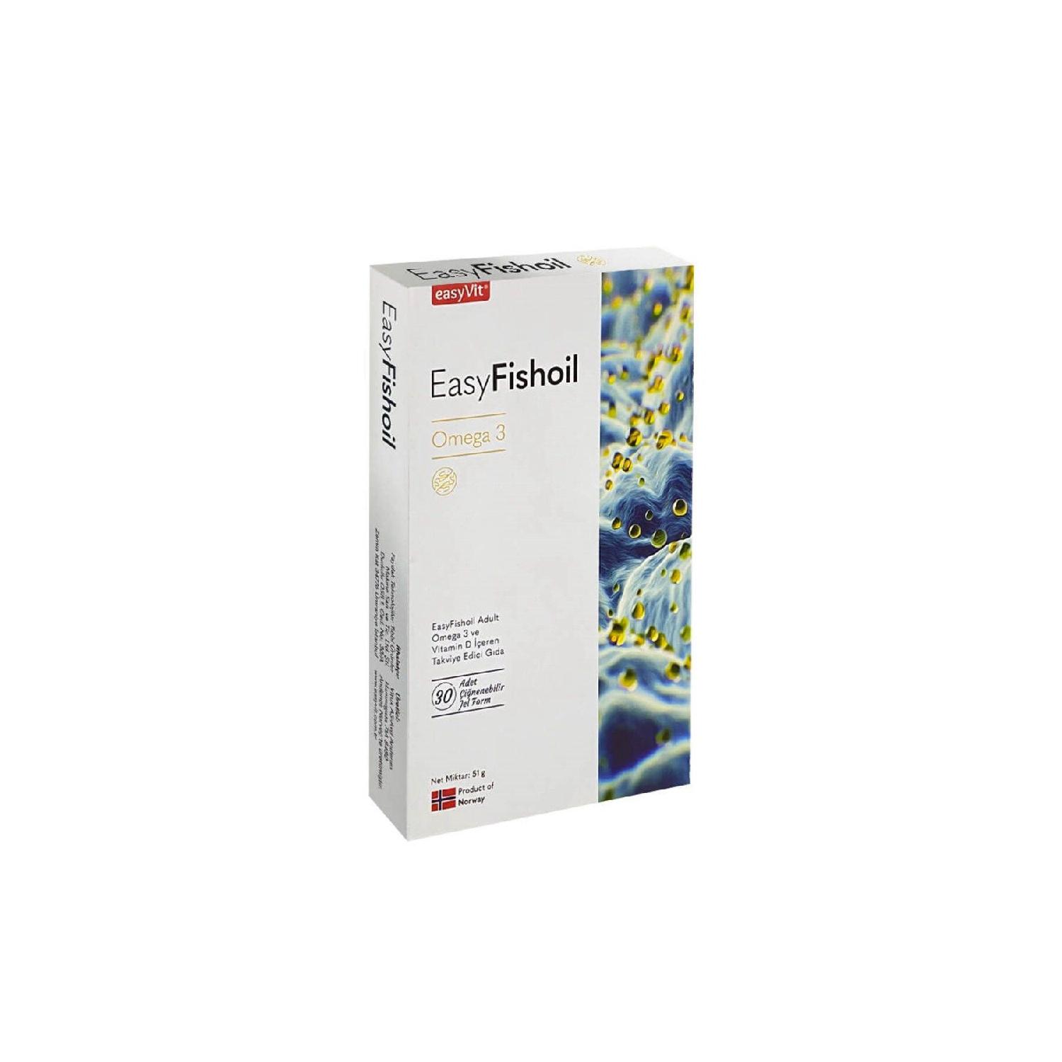 

Easyfishoil Adult 30 Chewing Tablets