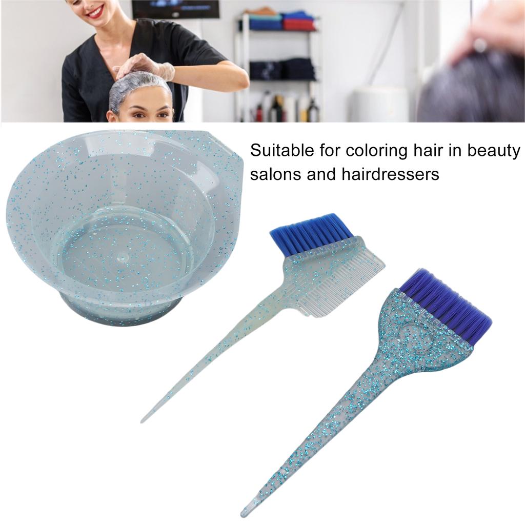 3 stücke Haarfärbebürsten Friseur Färbekamm Haarfärbebürste für den Heimsalongebrauch
